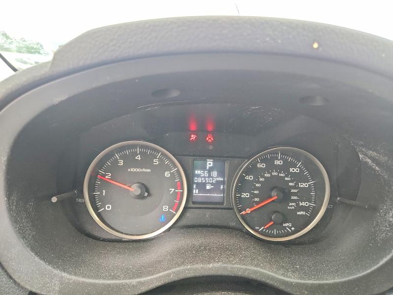 2016 Subaru Impreza VIN JF1GPAB6XGH259307 COPART salvage auction — FRONT END, Ga - Cert Of Title-Salvage, sold $950 on 2026-07-14 (photo 9)