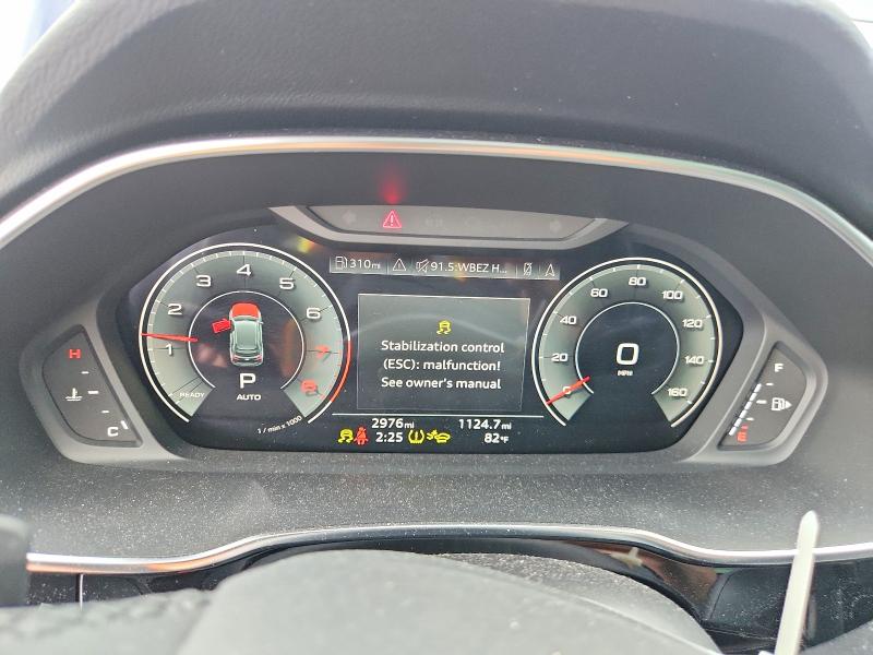 2025 Audi VIN WA1EECF31S1084024 COPART salvage auction — FRONT END, Il - Salvage Certificate, sold $15,800 on 2026-07-09 (photo 9)