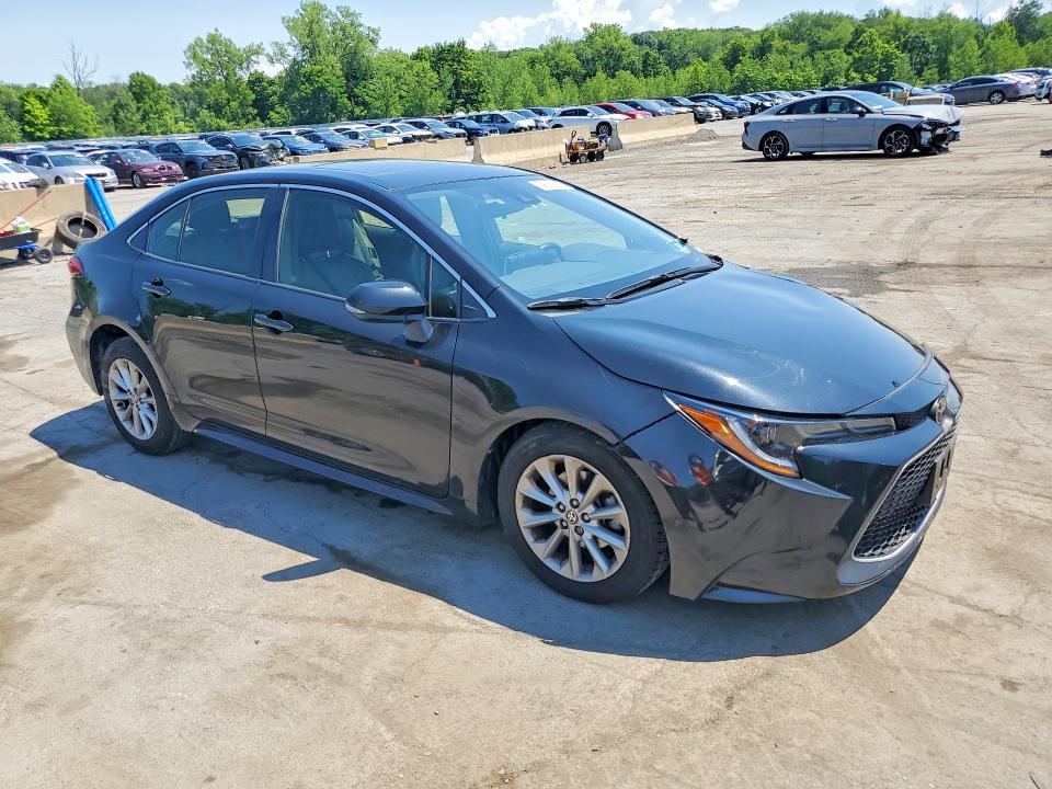 2020 Toyota Corolla VIN JTDFPRAE6LJ002886 COPART salvage auction — FRONT END, Ny - Mv-907A Salvage Certificate, sold $5,700 on 2026-07-09 (photo 4)