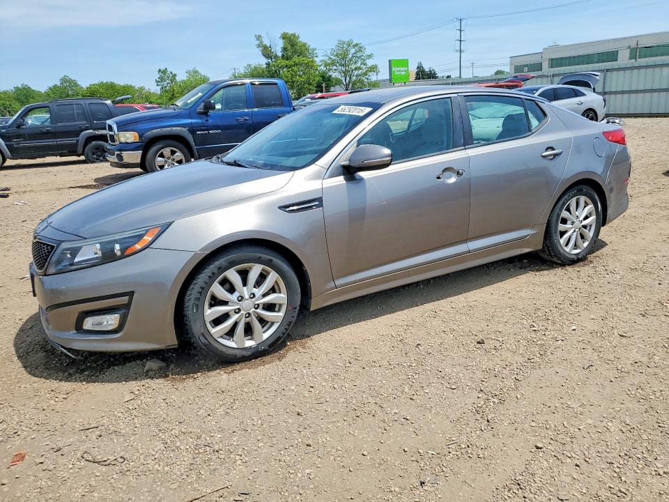 2015 Kia VIN 5XXGM4A72FG452349 COPART salvage auction — VANDALISM, Il - Salvage Certificate, sold $600 on 2026-07-22 (photo 1)