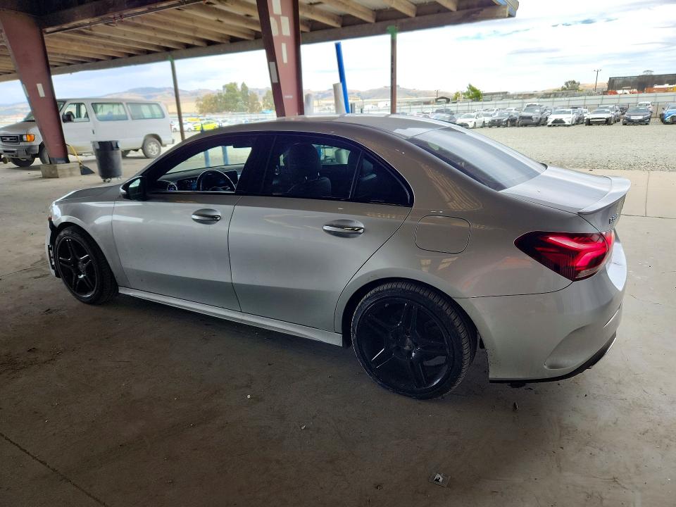 2019 Mercedes-benz A-class VIN WDD3G4EB4KW011874 COPART salvage auction — FRONT END, CA - SALVAGE CERTIFICATE, sold $8,300 on 2026-07-20 (photo 2)