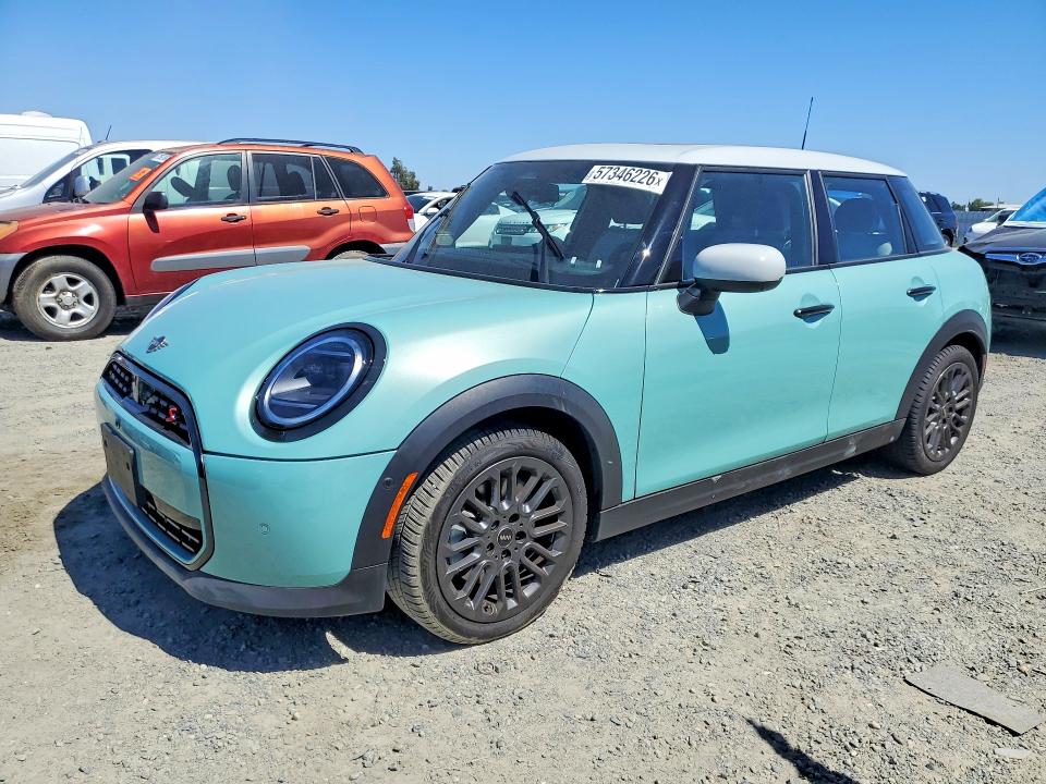 2025 Mini VIN WMW53GD07S2X51469 COPART salvage auction — MECHANICAL, Ca - Salvage Certificate, sold $15,200 on 2026-07-07 (photo 1)