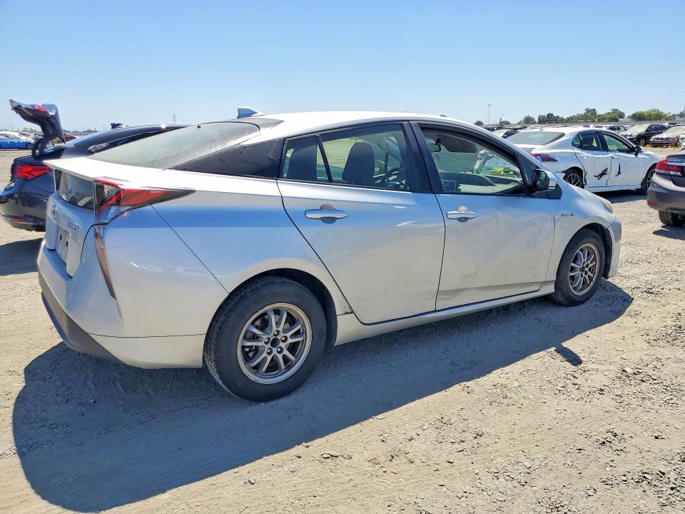2017 Toyota Prius VIN JTDKARFU4H3536125 COPART salvage auction — SIDE, CA - SALVAGE CERTIFICATE, sold $5,500 on 2026-07-09 (photo 3)