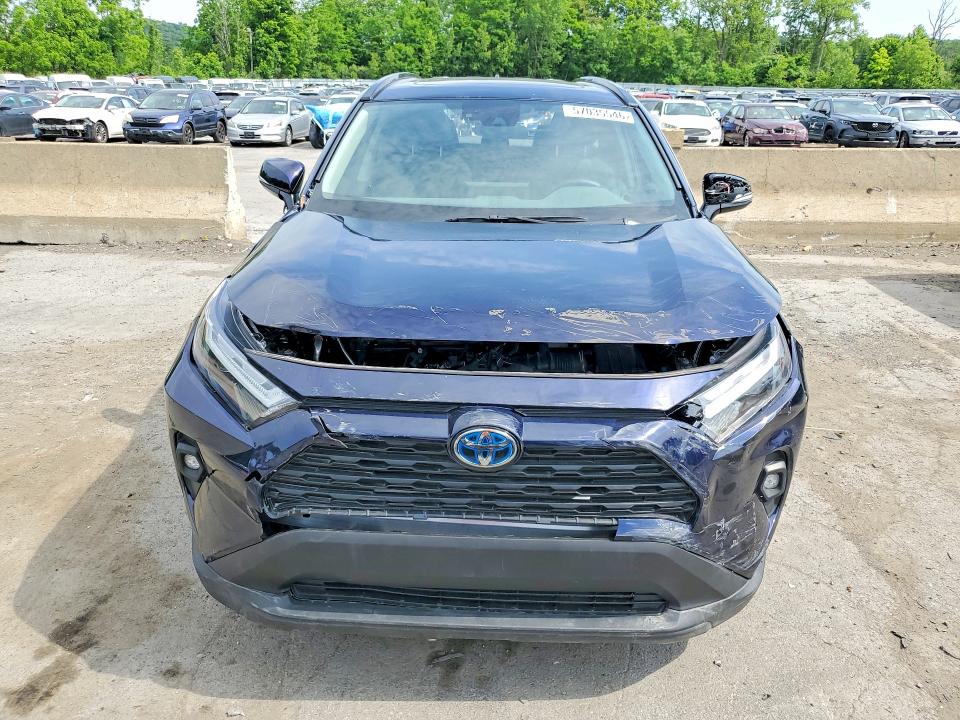 2024 Toyota Rav4 hybrid VIN 4T3RWRFV9RU141882 COPART salvage auction — REAR END, Pa - Certificate Of Salvage, sold $9,400 on 2026-07-07 (photo 5)