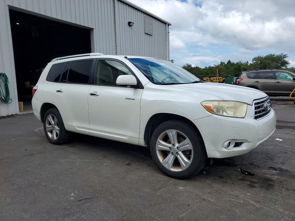2010 Toyota Highlander VIN JTEYK3EH5A2094455 COPART salvage auction — FRONT END, Fl - Cert Of Title Slvg Rebuildable, sold $3,100 on 2026-07-06 (photo 4)