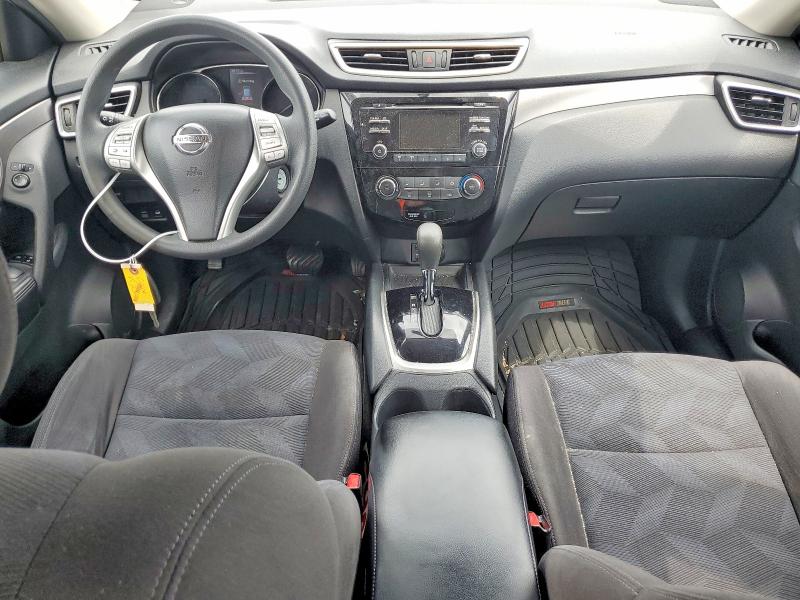 2015 Nissan Rogue VIN KNMAT2MV2FP504045 COPART salvage auction — REAR END, Nj - Cert Of Title-Salvage, sold $1,600 on 2026-07-31 (photo 8)