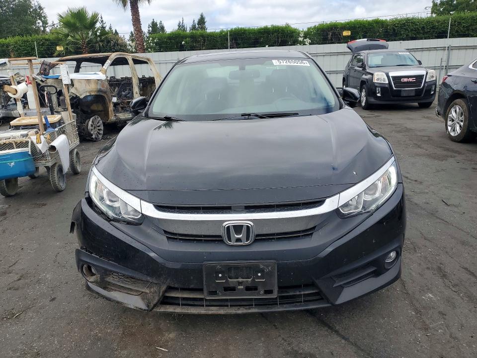 2018 Honda Civic VIN JHMFC1F77JX043706 COPART salvage auction — UNDERCARRIAGE, Ca - Salvage Certificate, sold $7,400 on 2026-07-02 (photo 5)