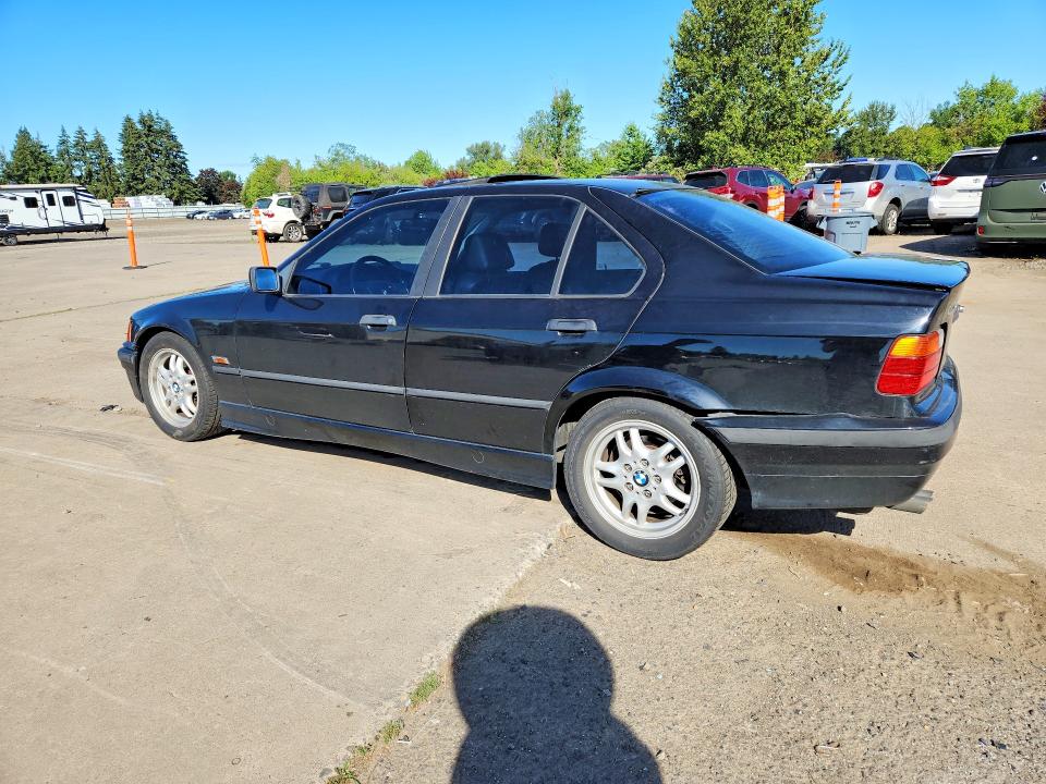 1996 BMW 3er VIN WBACD3327TAV15508 COPART salvage auction — REAR END, Or - Salvage Title Certificate, sold $250 on 2026-07-27 (photo 2)