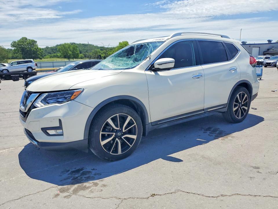 2018 Nissan Rogue VIN JN8AT2MT1JW489782 COPART salvage auction — ROOF, Tn - Salvage Certificate, sold $3,650 on 2026-07-13 (photo 1)