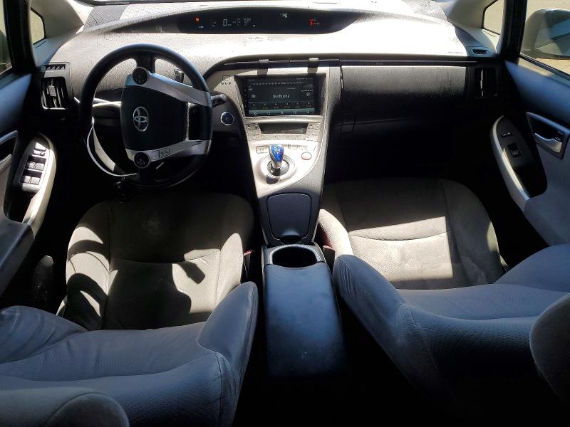 2012 Toyota Prius VIN JTDKN3DUXC5445149 COPART salvage auction — VANDALISM, CA - SALVAGE CERTIFICATE, sold $900 on 2026-07-09 (photo 8)