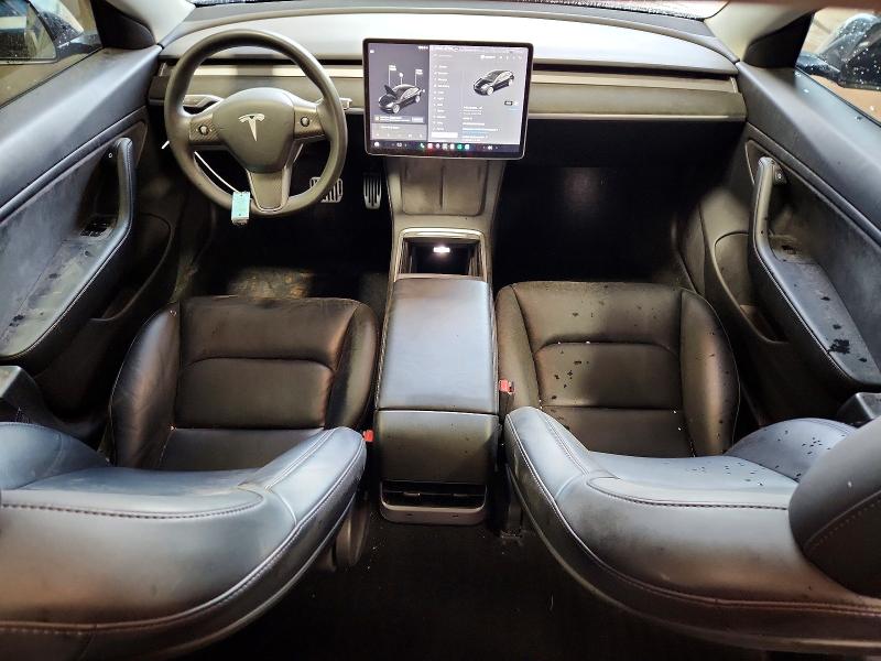 2021 Tesla Model 3 VIN 5YJ3E1EB6MF869496 COPART salvage auction — SIDE, IL - SALVAGE CERTIFICATE, sold $10,800 on 2026-07-30 (photo 8)