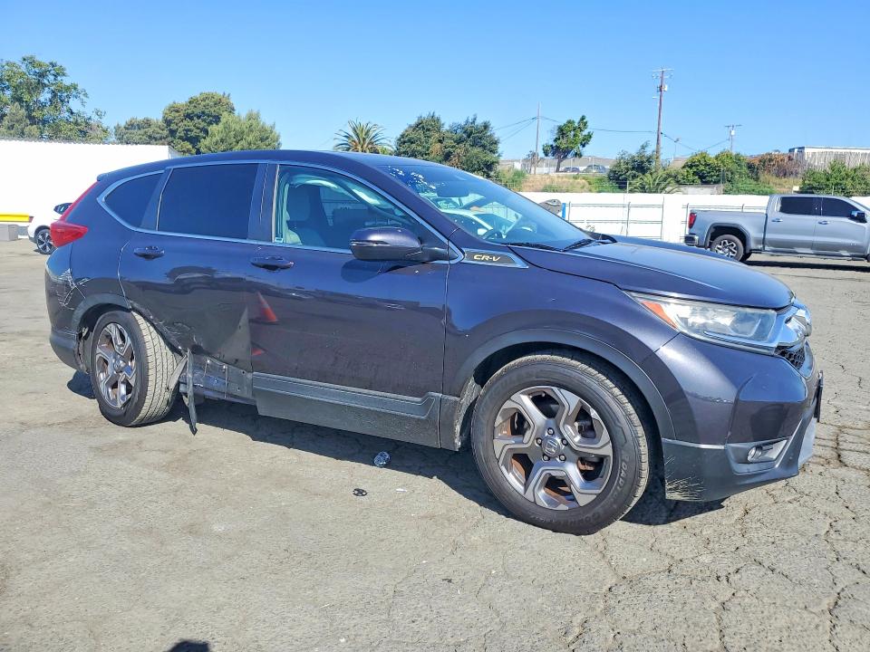 2019 Honda Cr-v VIN 5J6RW1H51KA034449 COPART salvage auction — SIDE, Ca - Salvage Certificate, sold $8,200 on 2026-07-31 (photo 4)
