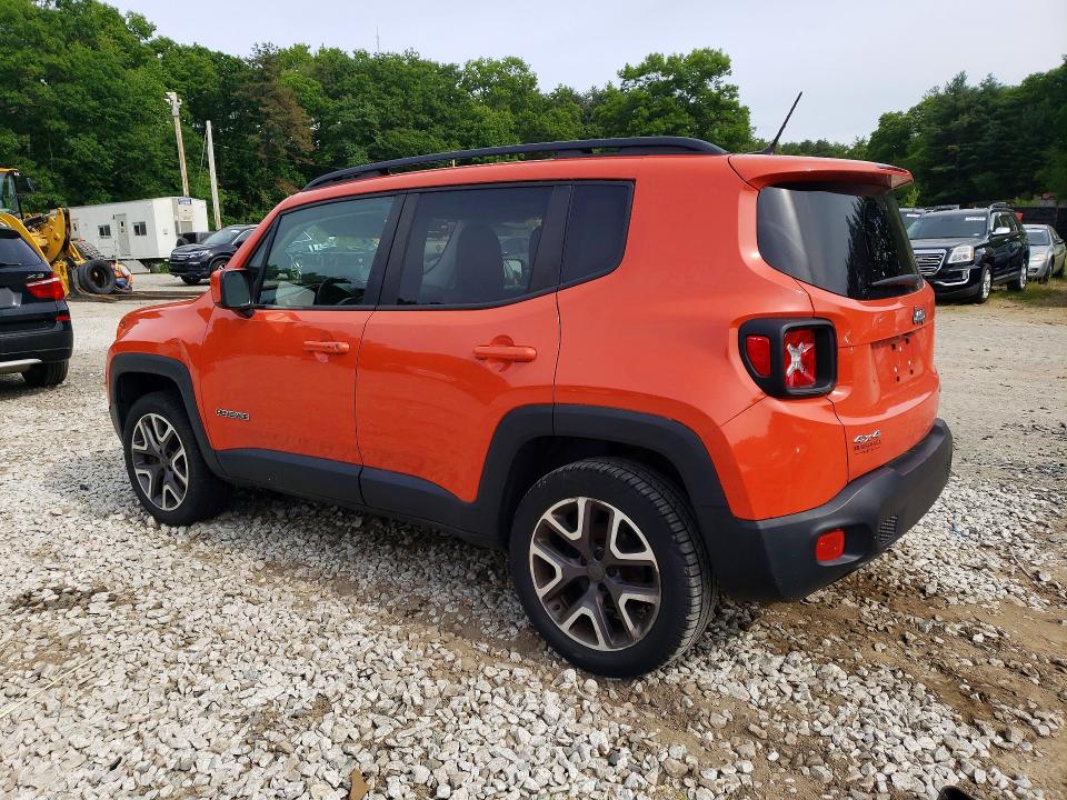 2015 Jeep VIN ZACCJBBT1FPB92920 COPART salvage auction — MINOR DENT/SCRATCHES, MA - CERTIFICATE OF TITLE (P), sold $2,550 on 2026-07-29 (photo 2)