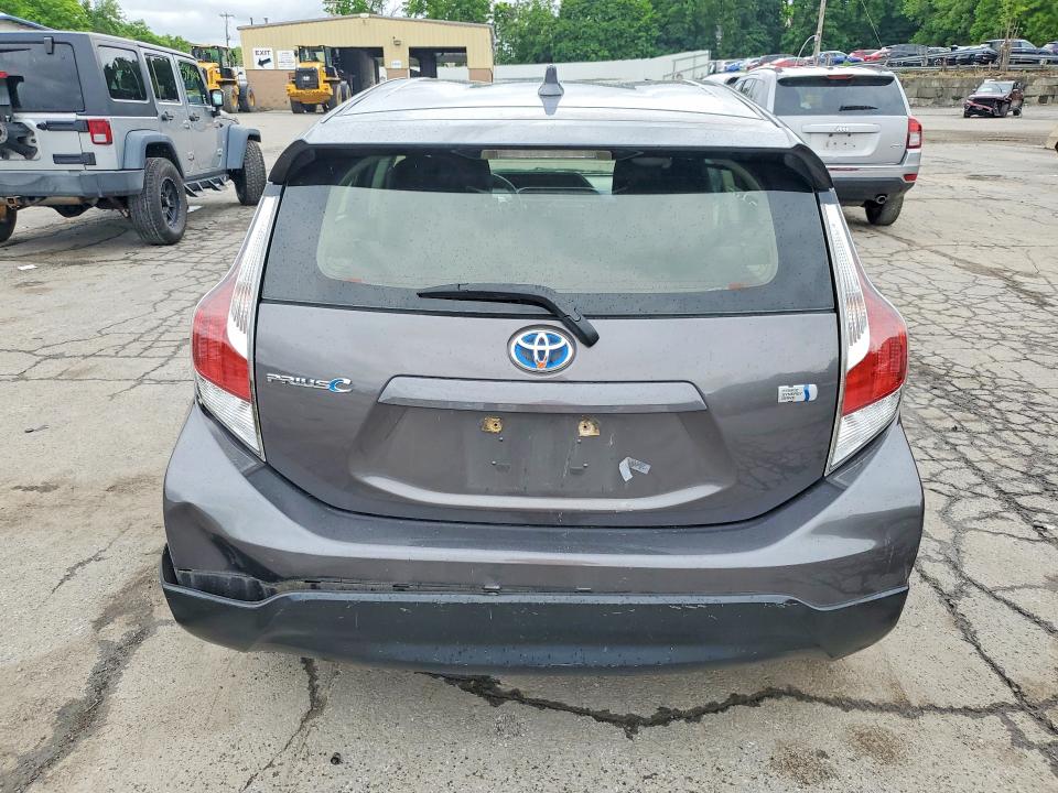 2017 Toyota VIN JTDKDTB30H1591412 COPART salvage auction — REAR END, Ny - Mv-907A Salvage Certificate, sold $1,150 on 2026-07-14 (photo 6)