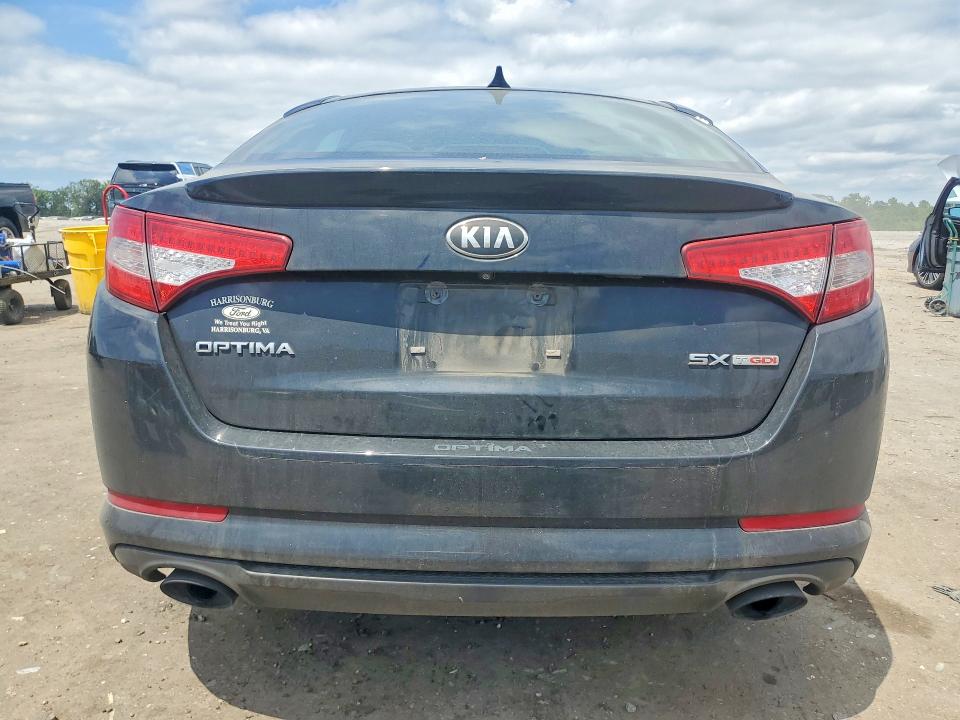 2013 Kia Optima VIN 5XXGR4A67DG208766 COPART salvage auction — FRONT END, Va - Cert Of Title - Salvage, sold $400 on 2026-07-22 (photo 6)