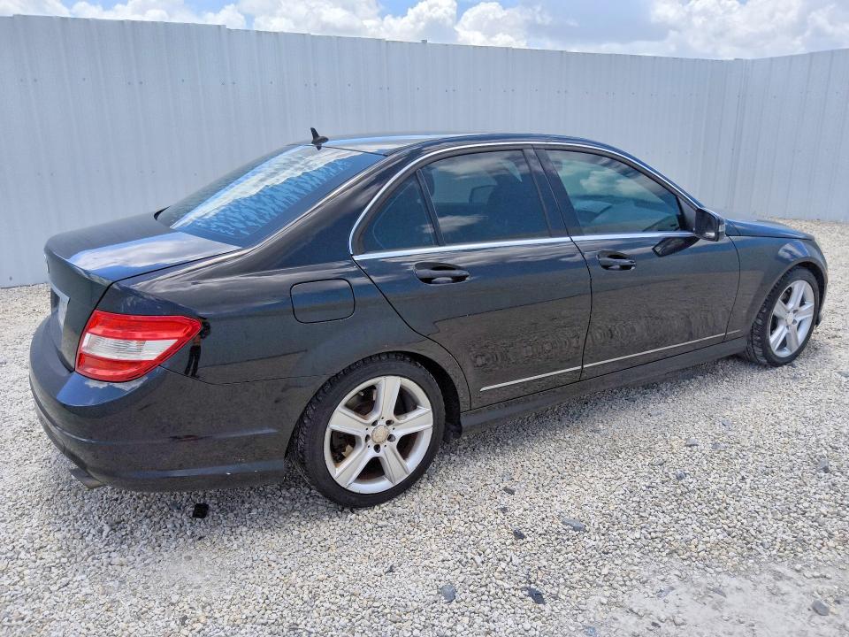 2010 Mercedes-benz C class VIN WDDGF5EB0AR100641 COPART salvage auction — MECHANICAL, FL - CERTIFICATE OF TITLE, sold $625 on 2026-07-23 (photo 3)