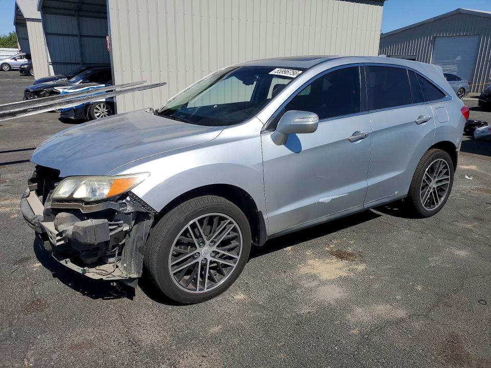 2014 Acura Rdx VIN 5J8TB3H59EL006072 COPART salvage auction — FRONT END, Ca - Salvage Certificate, sold $1,800 on 2026-07-02 (photo 1)