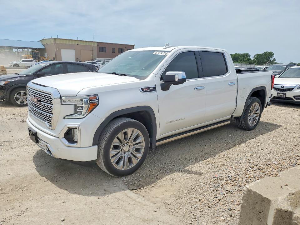 2021 Gmc SIERRA VIN 3GTU9FEL1MG379184 COPART salvage auction — HAIL, Ar - Cert Of Title-Salvage, sold $500 on 2026-07-09 (photo 1)