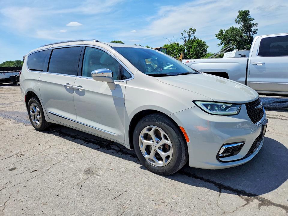 2021 Chrysler Pacifica VIN 2C4RC3GG5MR581767 COPART salvage auction — FRONT END, Mo - Salvage Certificate Of Title, sold $13,700 on 2026-07-27 (photo 4)