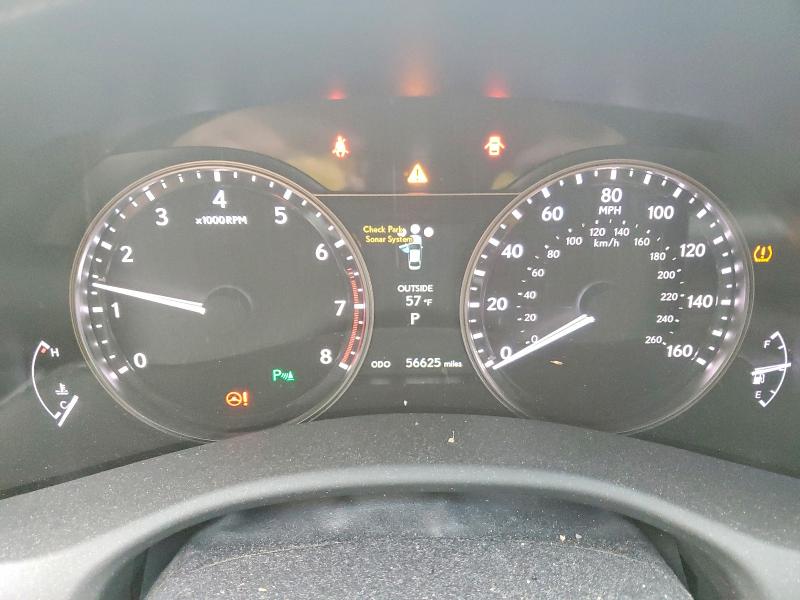 2013 Lexus Gs VIN JTHCE1BL7D5001178 COPART salvage auction — FRONT END, Wa - Bill Of Sale, sold $3,750 on 2026-07-13 (photo 9)