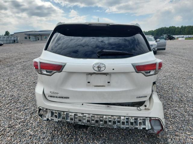 2014 Toyota Highlander VIN 5TDYKRFH1ES033852 COPART salvage auction — FRONT END, Nc - Salvage Certificate Of Title, sold $1,500 on 2026-07-28 (photo 6)