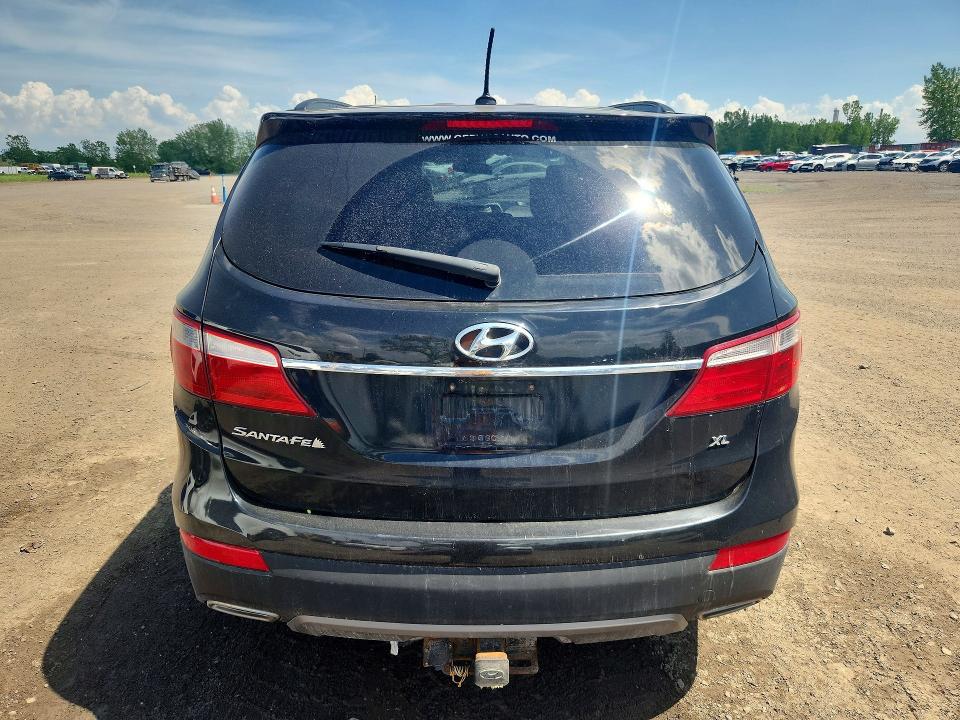 2014 Hyundai Santa fe VIN KM8SM4HF3EU042185 COPART salvage auction — SIDE, Qc - Gravement Accidente, sold $1,100 on 2026-07-28 (photo 6)