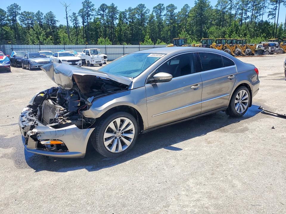 2011 Volkswagen Passat cc VIN WVWMN7AN6BE711004 COPART salvage auction — FRONT END, Sc - Cert Of Title-Salvage, sold $275 on 2026-07-20 (photo 1)