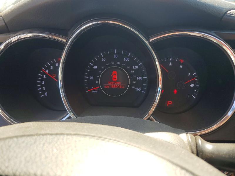 2011 Kia Optima VIN KNAGN4A67B5136168 COPART salvage auction — SIDE, Sc - Cert Of Title-Salvage, sold $575 on 2026-07-06 (photo 9)