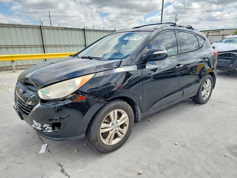 2012 Hyundai Tucson VIN KM8JU3AC6CU360739 COPART salvage auction — FRONT END, Tx - Salvage Vehicle Title, sold $1,450 on 2026-07-10 (photo 1)