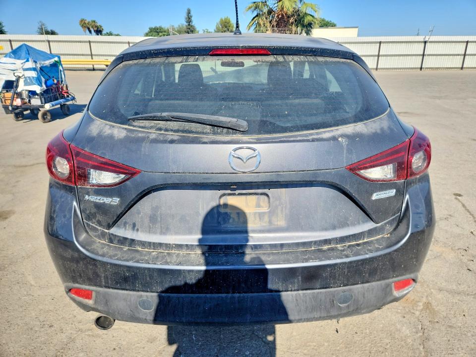 2016 Mazda 3 VIN JM1BM1K7XG1318550 COPART salvage auction — FRONT END, CA - SALVAGE CERTIFICATE, sold $675 on 2026-07-31 (photo 6)
