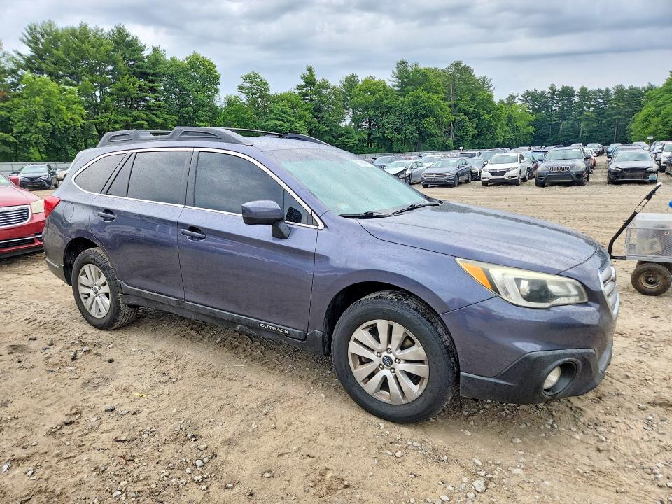 2015 Subaru VIN 4S4BSACC4F3289191 COPART salvage auction — FRONT END, Ma - Cert Of Title-Reconstrctd Coll, sold $775 on 2026-07-02 (photo 4)