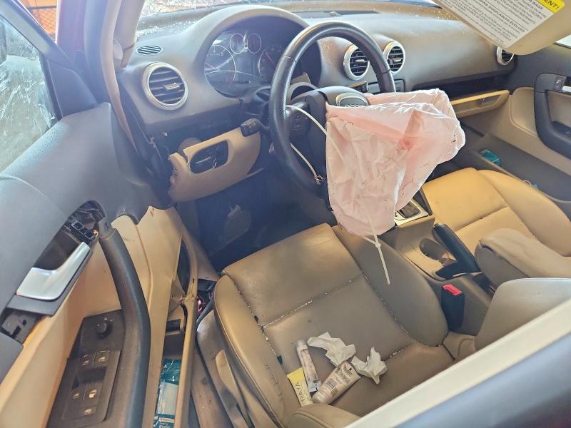 2006 Audi A3 VIN WAUMF78PX6A029757 COPART salvage auction — FRONT END, Ca - Salvage Certificate, sold $10 on 2026-07-09 (photo 8)