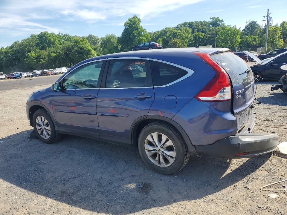 2014 Honda VIN 2HKRM4H54EH668056 COPART salvage auction — REAR END, Pa - Certificate Of Salvage, sold $2,000 on 2026-07-02 (photo 2)