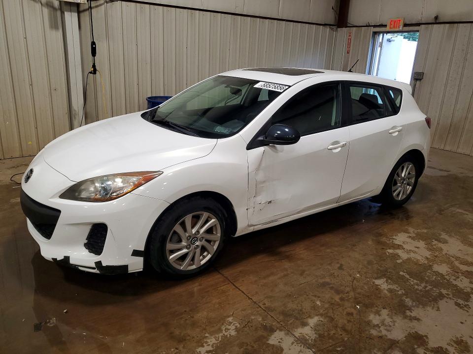 2013 Mazda VIN JM1BL1MP4D1726134 COPART salvage auction — REAR END, Pa - Certificate Of Salvage, sold $1,450 on 2026-07-10 (photo 1)