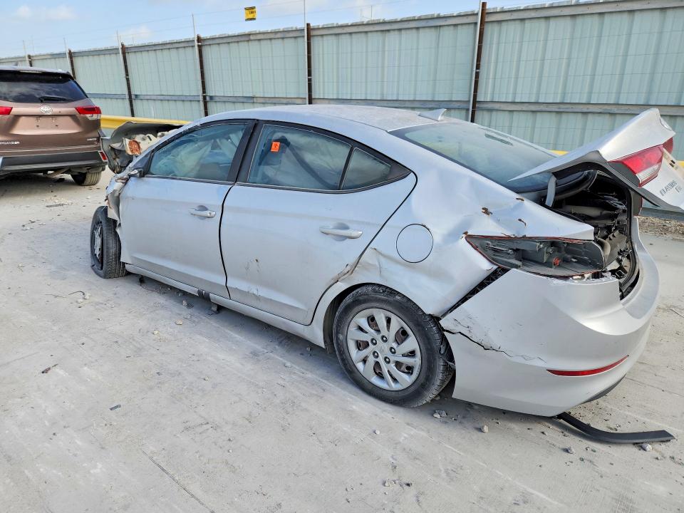2017 Hyundai Elantra VIN KMHD74LF7HU087593 COPART salvage auction — FRONT END, Salvage Title, sold $175 on 2026-07-31 (photo 2)