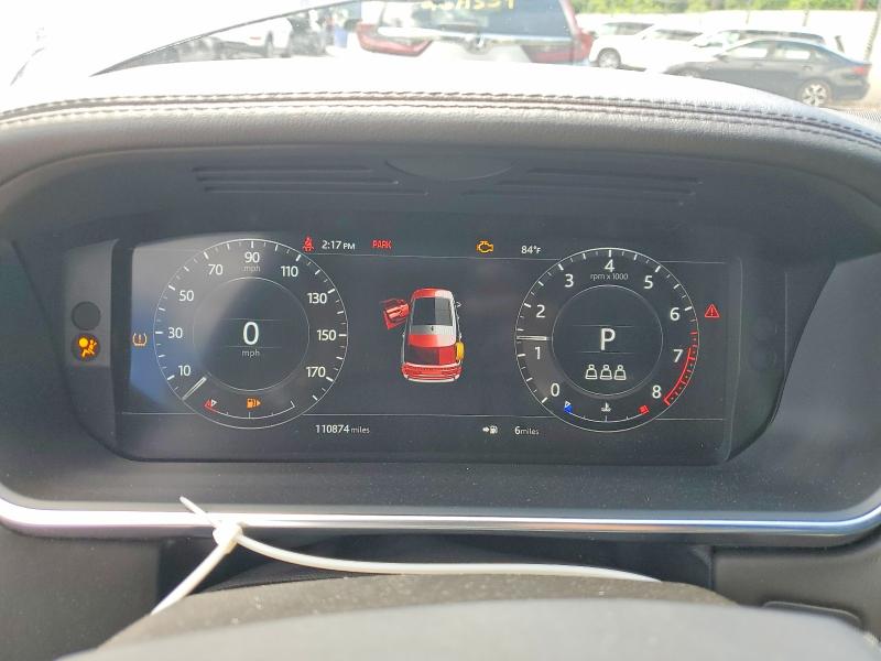 2020 Land rover RANGE ROVER VIN SALGS2SE9LA569790 COPART salvage auction — MINOR DENT/SCRATCHES, Oh - Certificate Of Title, sold $12,400 on 2026-07-27 (photo 9)