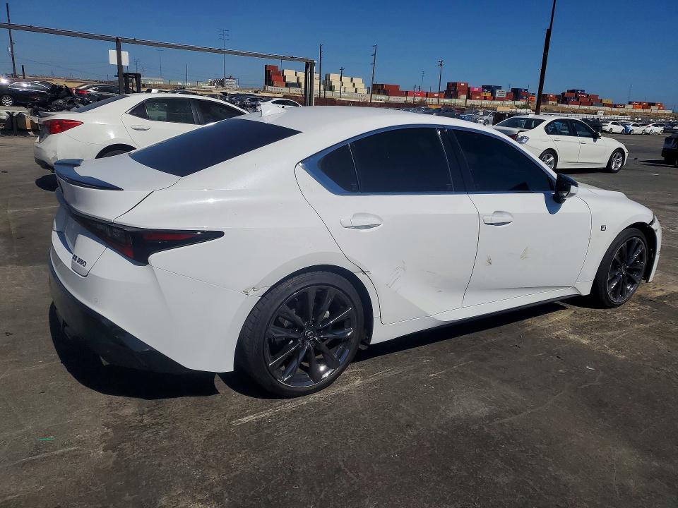 2024 Lexus Is VIN JTHGZ1B23R5073077 COPART salvage auction — FRONT END, Ca - Salvage Certificate, sold $4,800 on 2026-07-29 (photo 3)