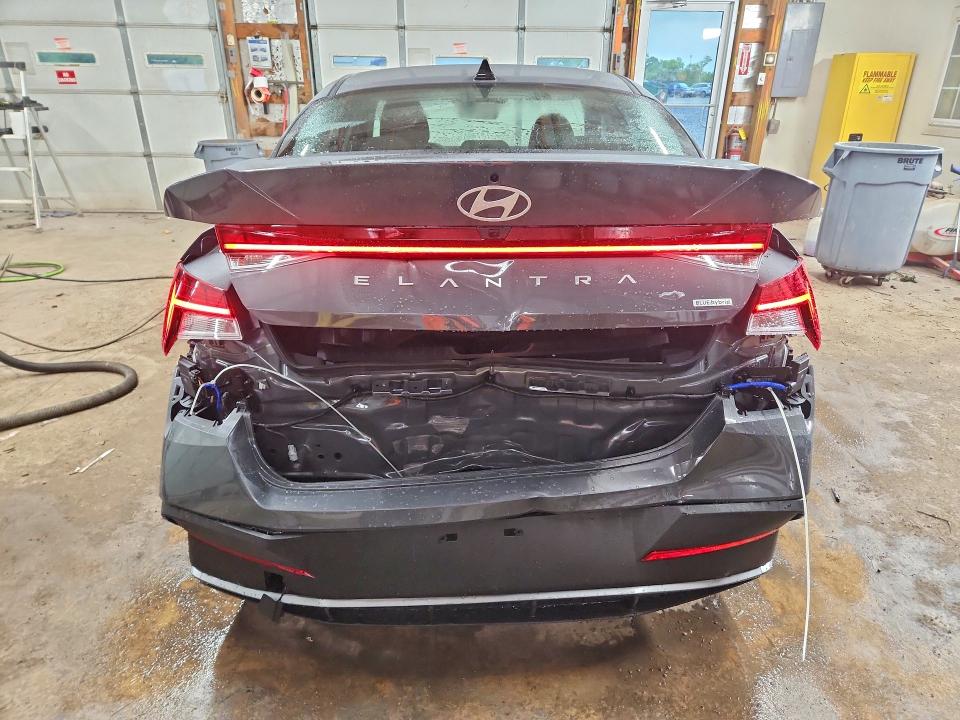 2026 Hyundai Elantra VIN KMHLM4DJ9TU210830 COPART salvage auction — REAR END, Ia - Certificate Of Title (P), sold $12,600 on 2026-07-13 (photo 6)