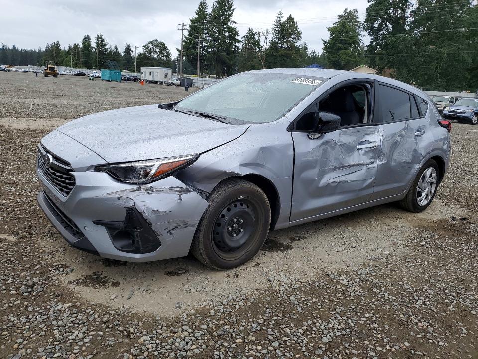2025 Subaru Impreza VIN JF1GUABC1S8257971 COPART salvage auction — FRONT END, Wa - Bill Of Sale, sold $6,900 on 2026-07-24 (photo 1)