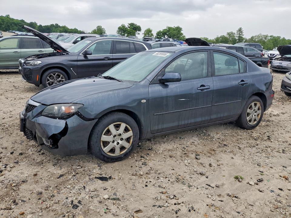 2008 Mazda 3 VIN JM1BK32G181186426 COPART salvage auction — REAR END, Ct - Cert Of Title-Salvage, sold $450 on 2026-07-08 (photo 1)