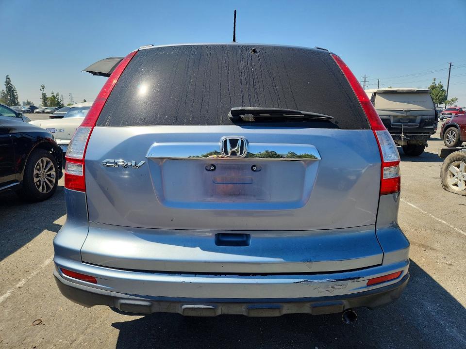 2010 Honda Cr-v VIN JHLRE3H79AC004935 COPART salvage auction — NORMAL WEAR, Ca - Cert Of Title-Salvaged, sold $1,250 on 2026-07-09 (photo 6)