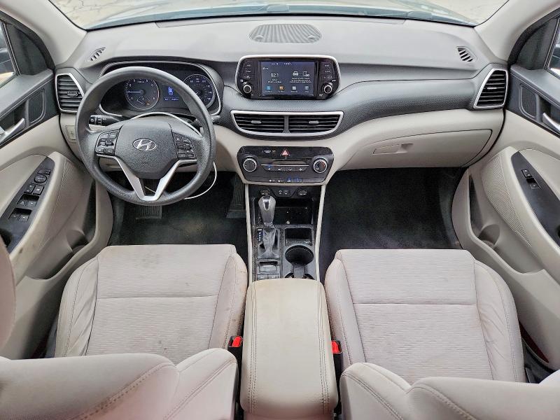 2019 Hyundai Tucson VIN KM8J23A47KU896029 COPART salvage auction — FRONT END, Tn - Salvage Certificate, sold $3,400 on 2026-07-27 (photo 8)