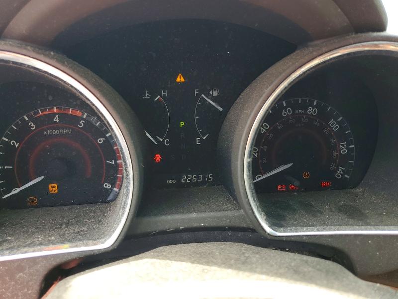 2009 Toyota Highlander VIN JTEES42A992113830 COPART salvage auction — MECHANICAL, Nj - Certificate Of Title, sold $2,150 on 2026-07-20 (photo 9)