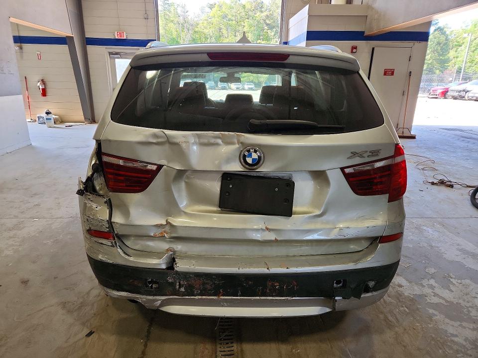 2014 BMW X3 VIN 5UXWX9C5XE0D34370 COPART salvage auction — REAR END, Va - Cert Of Title - Salvage, sold $550 on 2026-07-24 (photo 6)