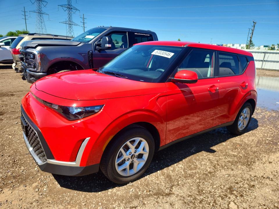 2025 Kia Soul VIN KNDJ23AU2S7272139 COPART salvage auction — SIDE, Il - Salvage Certificate, sold $6,700 on 2026-07-14 (photo 1)