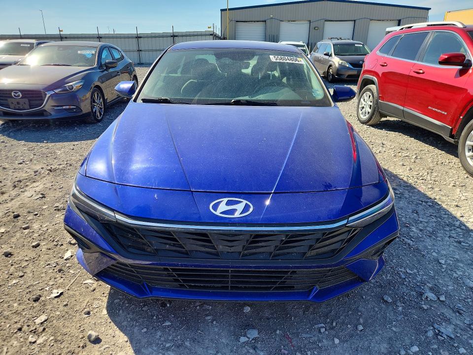 2024 Hyundai Elantra VIN KMHLM4DG1RU684235 COPART salvage auction — WATER/FLOOD, Il - Salvage Cert-Flood, sold $5,200 on 2026-07-22 (photo 5)