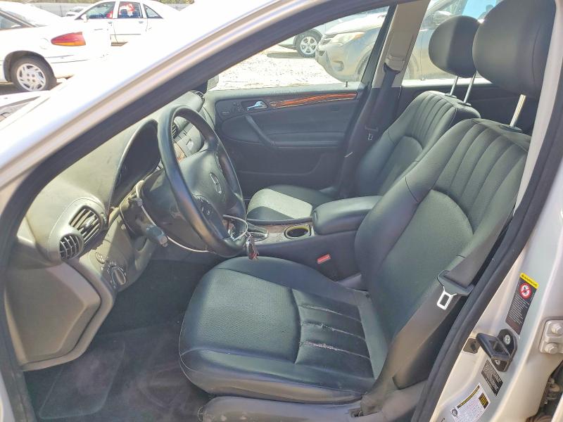2007 Mercedes-benz C-klasse VIN WDBRF54HX7F856172 COPART salvage auction — FRONT END, Ca - Salvage Certificate, sold $60 on 2026-07-17 (photo 7)