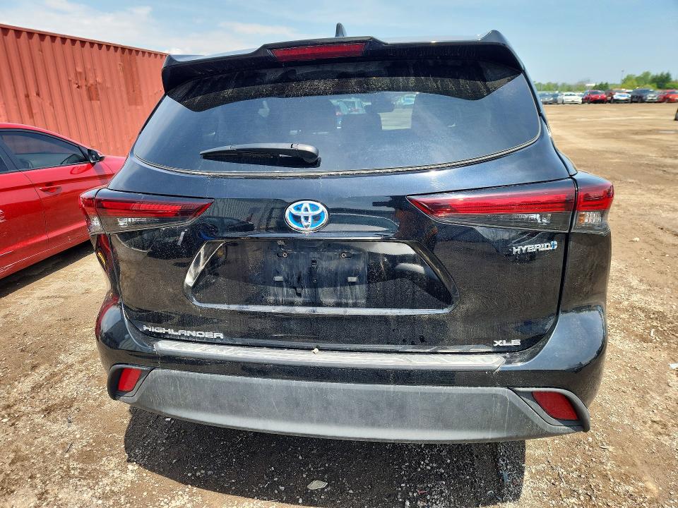 2024 Toyota VIN 5TDKBRCH7RS144454 COPART salvage auction — FRONT END, On - Permit Salvage, sold $650 on 2026-07-21 (photo 6)