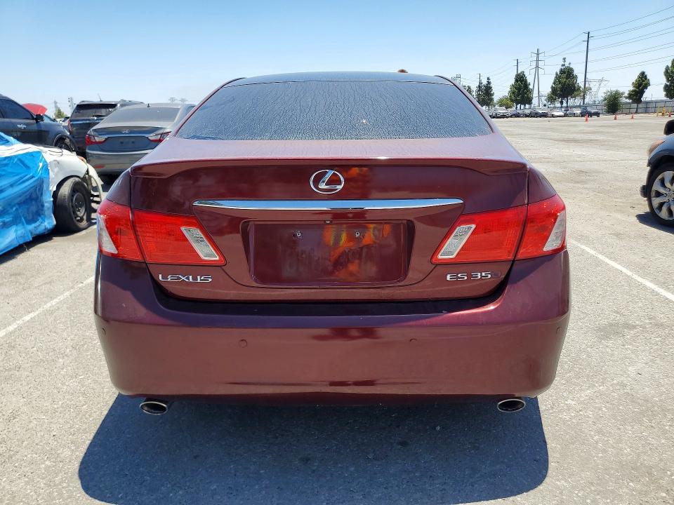 2008 Lexus Es 350 VIN JTHBJ46G782226049 COPART salvage auction — SIDE, Ca - Salvage Certificate, sold $825 on 2026-07-28 (photo 6)