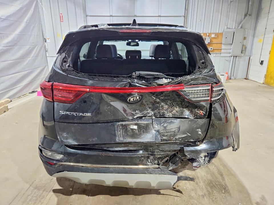 2020 Kia Sportage VIN KNDP6CAC8L7762205 COPART salvage auction — REAR END, NH - CERT OF TITLE-SALVAGE, sold $425 on 2026-07-28 (photo 6)